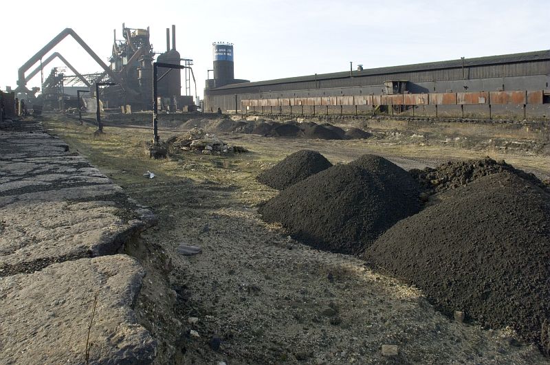 Ancien site industriel pollué à Boulogne-sur-Mer (hauts-de-France)
